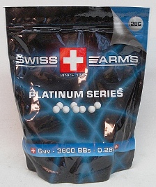 BBs 0,28g/weiß/3600stk - 6mm/King Arms Platinum